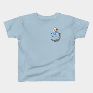 Pocket Budgie Bird Parrot T-Shirt Kids T-Shirt